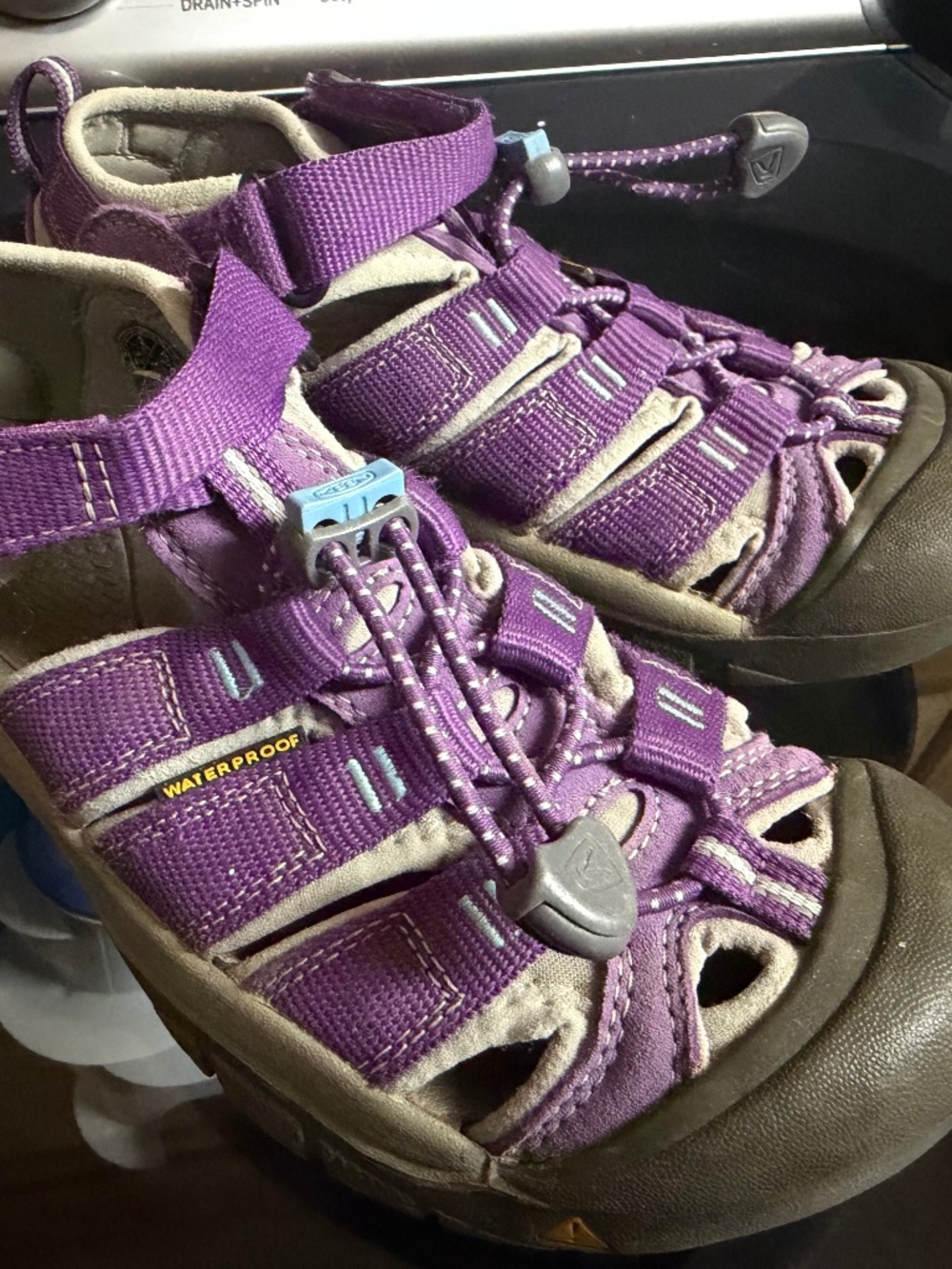 Kids’ Purple Keen Sandals